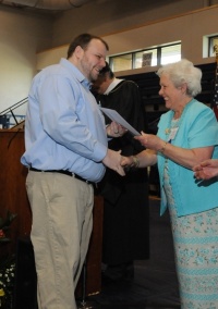 Paul Michael Christian was recently the Dallas P. Dean Teacher-Education Award.