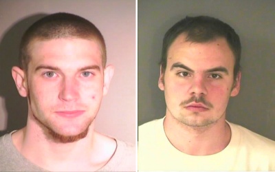 Mathew Scott Wentz and Christopher Bryan Clausen were arrested and charged in connection with the vandalism at Elm's Beach on March 18. A teenager was also arrested.