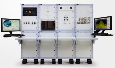 The prototype U.S. Navy electronic Consolidated Automated Support System (eCASS) station. (Photo courtesy of Lockheed Martin Simulation, Training and Support, Orlando, Fla.)