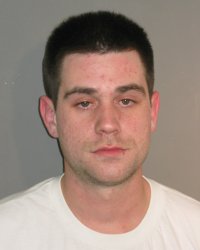 Robert Oscar Newland, 24 of California, Md. was allegedly manufacturing methamphetamine. (Arrest photo)