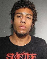 Brandon Cortez Wilson, 18 of Lexington Park. Arrest photo.