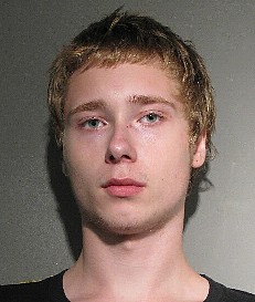 Christopher James Mendel, 18 of Leonardtown. Arrest photo.