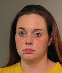 Leslie Anne Brown, age 24. Arrest photo.