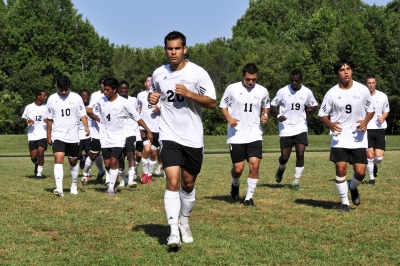 The men’s soccer team finished the post-season 11-7-1 as runner-up in Region XX, having defeated every Division I program in the region. (Photo: CSM)