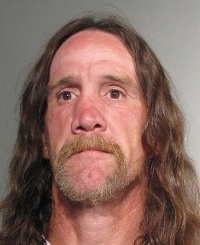 Eric Scott Johnson, 47, of no fixed address. Arrest photo.