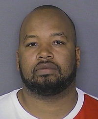 Delwin Matthew Thomas, 34, of Lexington Park, Md. Arrest photo.
