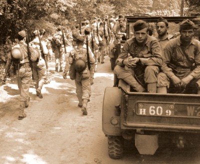 During World War II, Soldiers trained at Fort A.P. Hill before embarking overseas. (U.S. Army photo)