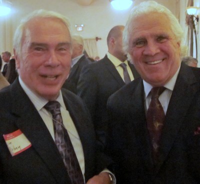 Sens. Jim Robey, left, and Mike Miller. (Photo: MarylandReporter.com)