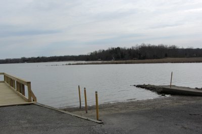 Friendship Farm Park facility before (top) and after. (Photos: Md. DNR)