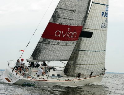 The Crocodile, skippered by Scott Ward, sailed to victory at the 41st running of the Governor’s Cup. (Submitted photo)