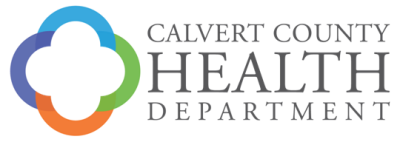 Calvert County Health Department logo.