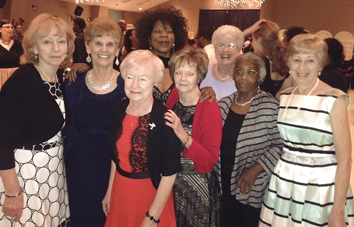 Senior citizen attendees at the Charles County Senior Prom on March 11.