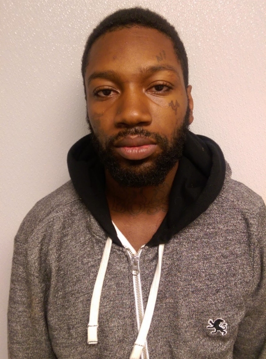 21-year-old Jamual Toye of Silver Hill Court in Forestville. (Arrest photo via PGPD)
