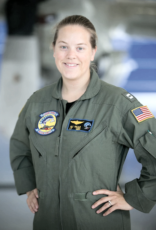 Lt. Allison Haas. (Photo U.S. Navy)