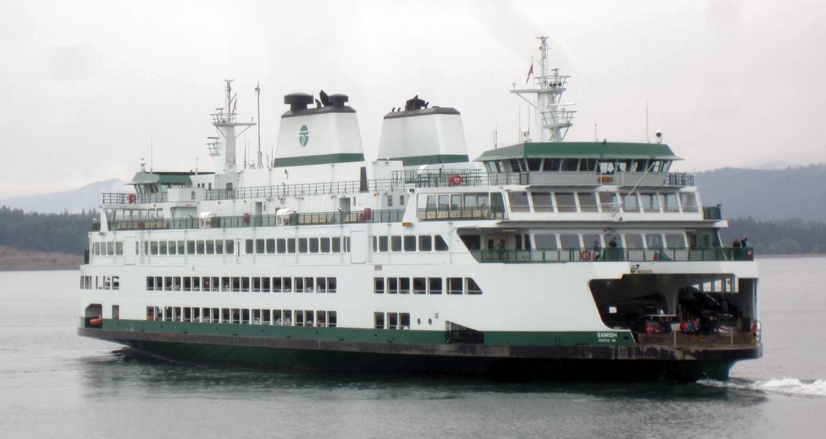 The Olympic-class Samish of Seattle, WA, an electric version of which was considered for the Bay Crossing. (Public domain photo by TJ WSF, via Creative Commons 4.0)