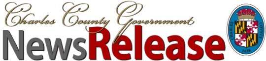 Charles County Government News Release