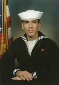 Navy Corpsman Manuel Ruiz. Photo courtesy of Ruiz family.