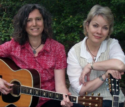 Grace Griffith and Lynn Hollyfield will perform their distinctive music in Indian Head Saturday, 8 p.m. at the Black Box Theatre. (Submitted photo)