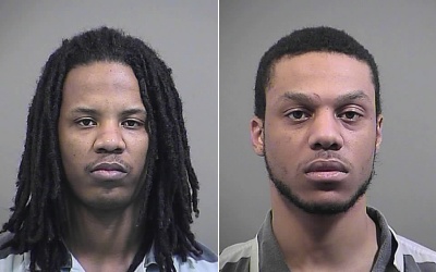 Andrew Redfield (left), 22, of Fort Washington, and Vigil Curvey, 21, of Bryans Road, were arrested Thursday in connection with the shooting death of Timothy Scott Bryant, 30, of La Plata who was shot on Feb 10 in his home.
