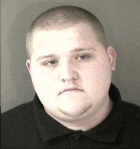 James Wesely Hughes, age 22 of Lexington Park. Arrest photo.