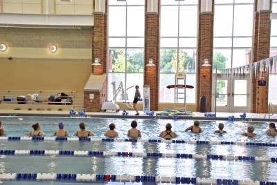 College of Southern Maryland senior aquatic wellness classes are underway and continue through Aug. 18 at the Leonardtown Campus Wellness and Aquatics Center. The classes are for senior adults and those who are medically referred. (Submitted photo)