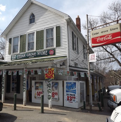 Many Damascus residents visit the Cedar Grove Store in Germantown, because it is the last business that sells alcohol before entering the Damascus town limits. (Photo: Lizzy McLellan)