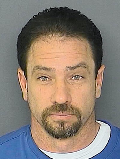 Dale Eugene Dean, 42, of Callaway, was arrested for falsely accusing innocent people of dealing drugs. According to police, Dean performed construction work for the persons he accused and never received payment, leading to the false charge. Dean went as far as fabricating false photographs. (Arrest photo)