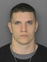 John W. Sprenger, 26 of California, Md. Arrest photo.