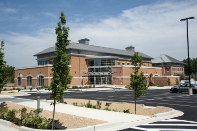 The second building on CSM’s Prince Frederick Campus is designed to attain LEED certification with a goal for silver certification. The design uses water-efficient landscaping, native and drought-resistant plants, adjustable, self-metered faucets, flushometers on water closets and urinals, high-reflectivity roofing materials, and vegetated roofs as well as features to encourage carpooling, biking and use of electric vehicles.
