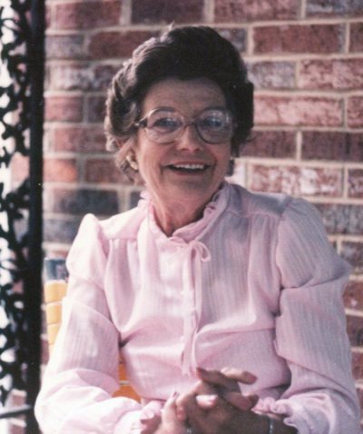 Florence Trueman, a court reporter and shown here in 1983, created an endowment for scholarships to Calvert County students which has been expanded to include a matching fund for CSM students. (Photo provided by Barbara Bates).