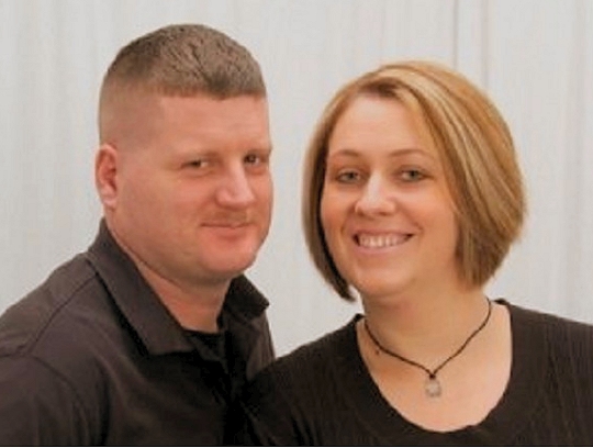 John Kevin Wood, with his wife Melissa. (Photo: Thomas More Law Center)