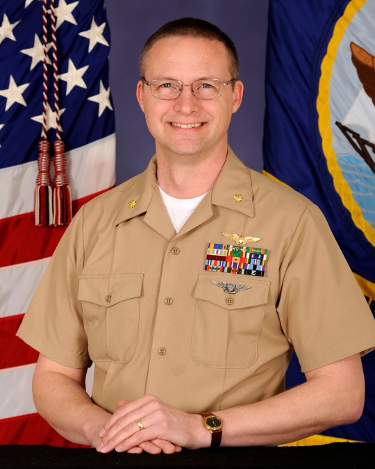 Lt. Cmdr. Glenn Rioux. (U.S. Navy photo)
