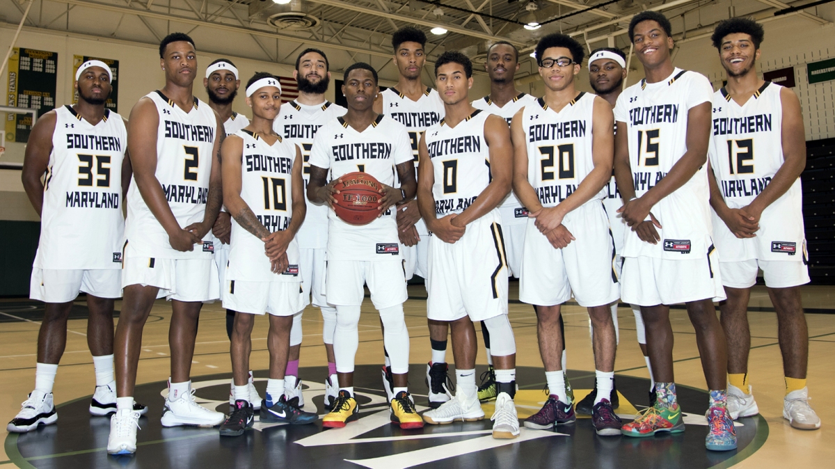 The College of Southern Maryland's Men's Basketball team has earned its way to the national championship tournament for National Junior College Athletic Association (NJCAA) Division II, which will take place from March 20-24 in Danville, Illinois. CSM’s #15 Hawks will play #2 Pima Community College at 3 p.m., Tuesday, March 20. (Submitted photo)