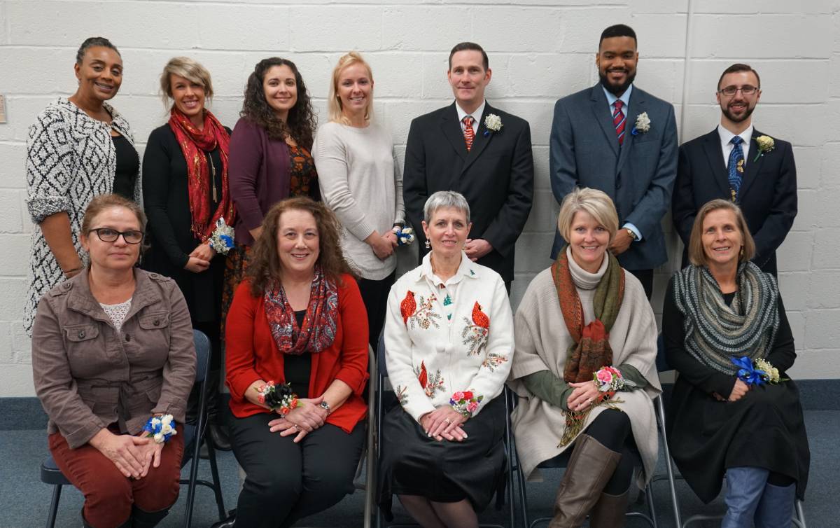 The Board of Education of Calvert County Public Schools recently recognized Employees of the Month for the month of November.